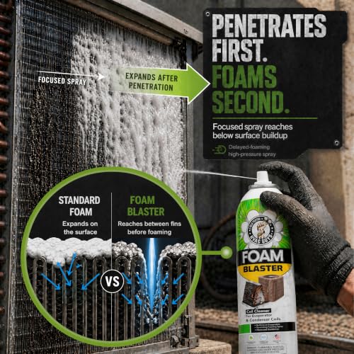 Leak Saver Foam Blaster AC Coil Cleaner Spray 3-Pack
