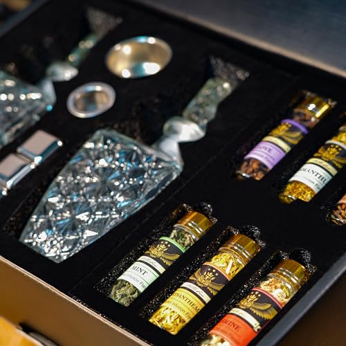 DIY Alcohol Infusion Kit for Whiskey, Gin, Vodka & Rum - Natural Flavors, Perfect Gift