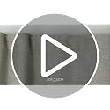 100% Blackout Linen Curtains - Thermal Insulated 84" Window Drapes, Set of 2