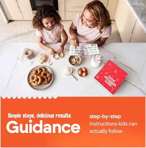Kids Pretzel Baking Kit with Pre-Measured Ingredients and Recipe