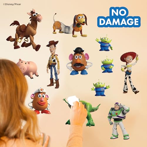 Peel and Stick Wall Decals - 12 Pack Removable Vinyl Stickers for Kids Room