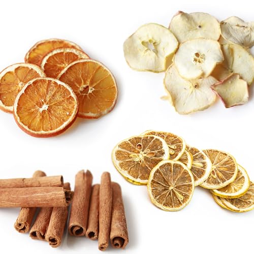 Dried Orange and Cinnamon Stovetop Potpourri Simmering Kit, 140g