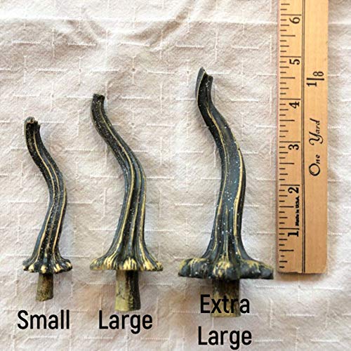 Large Realistic Faux Pumpkin Stems for DIY Velvet Pumpkin Crafting