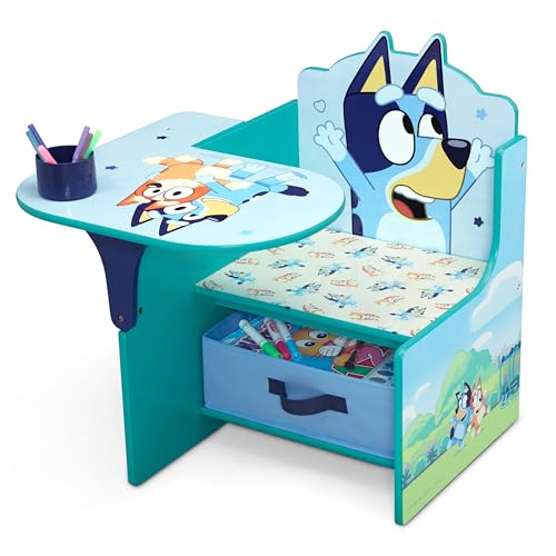 Kids Chair Desk with Storage Bin - Toddler Activity Workstation