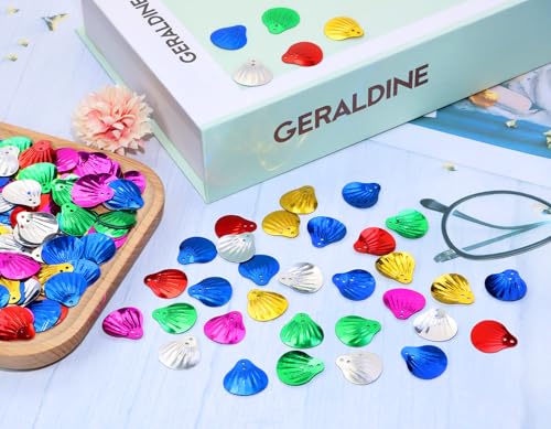 Penta Angel Christmas Sequins Confetti Sea Shell 30g Assorted Color & Style Craft Embellishments