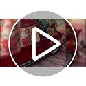 Musical Light-Up Red Truck Christmas Snow Globe with Swirling Glitter
