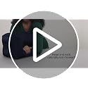 Inflatable Travel Neck Pillow for Airplane Comfort - Blue