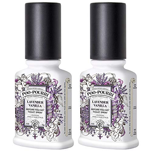 Lavender Vanilla Before-You-Go Toilet Spray - 2 Fl Oz (Pack of 2)