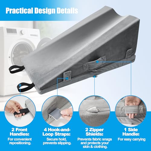 Ergonomic Leg Elevation Pillow for Post-Knee Surgery Recovery