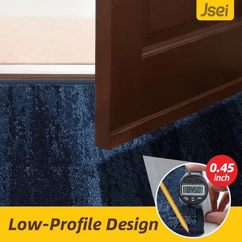 Dirt Trapper Door Mat 24x36 Inch, Non-Slip Washable Indoor Entryway Rug