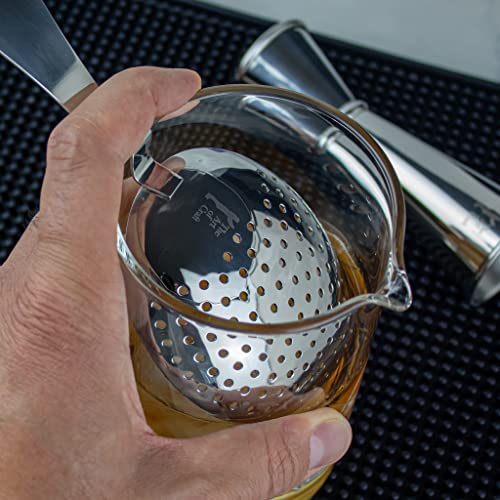 THE ART OF CRAFT Standard Julep Strainer - Stainless Steel Cocktail Strainer