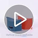 Portable Foldable Stool - Lightweight Collapsible Camping Chair, Dark Blue