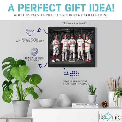 Baseball Players Signed 8x10 Photo Print Autograph Wall Art Decor