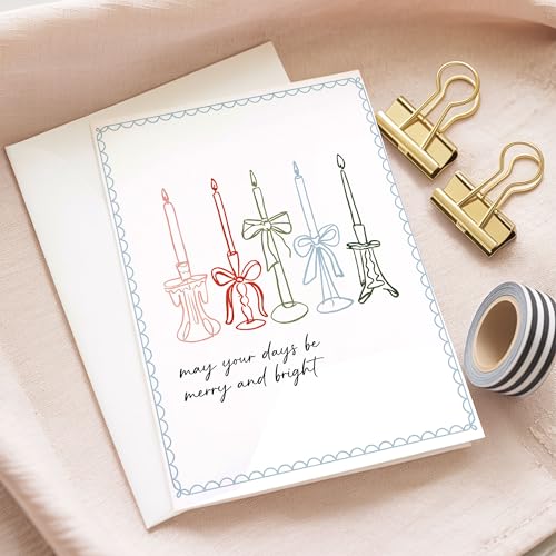 Funny Christmas Card for Boyfriend or Girlfriend - Naughty Holiday Greeting, Romantic Xmas Humor, Blank Inside with Envelope
