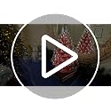 Mr. Christmas 18 Inch Nostalgic Ceramic Christmas Tree with White LED Lights