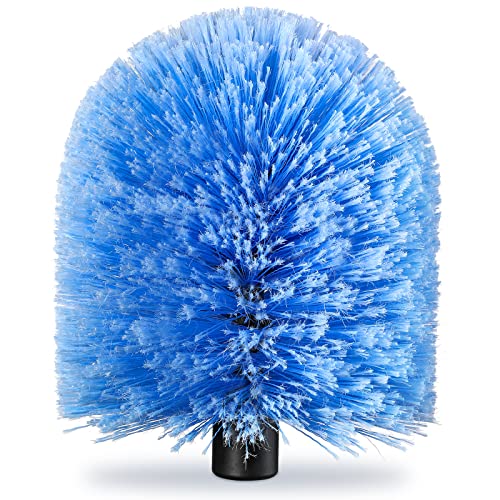 Twist-On Cobweb Duster Head Brush for 3/4 Inch Threaded Extension Poles