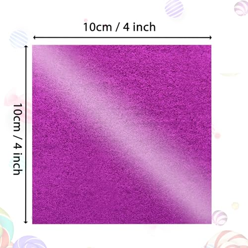 Rose Embossed 300Pcs Aluminium Foil Candy Wrappers for Chocolate Bars - Gift Packaging