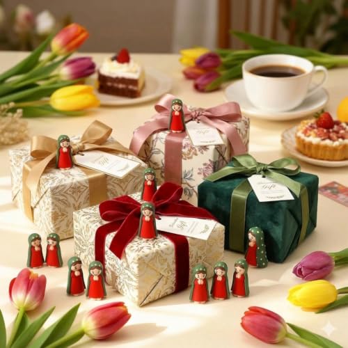 GPUHPO 30pcs Mini Virgin Mary Figurines Religious Nativity & Easter Decor