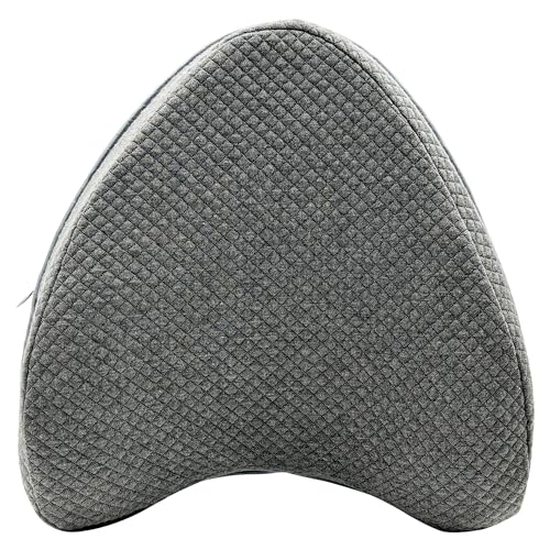 Knee Pillow Cover for Contour Leg Support Pillow - Gray