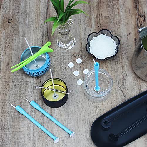 Candle Wick Placing Tools - 12 Pack Ergonomic Centering Tubes