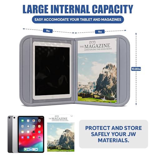 Ministry Field Service Organizer Bag for Tablets, Magazines and Tracts