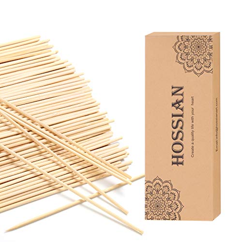 100-Pack Natural Rattan Reed Diffuser Replacement Sticks (7 Inches x 3mm)