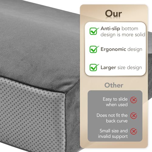 Ergonomic Lumbar Support Pillow for Recliner & Gaming Chairs