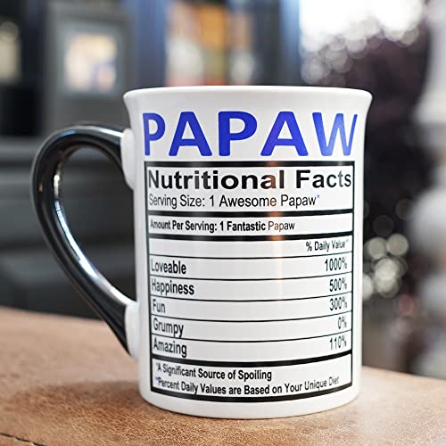 Cottage Creek Papaw 16oz Ceramic Coffee Mug – Double-Sided Gift Boxed Cup