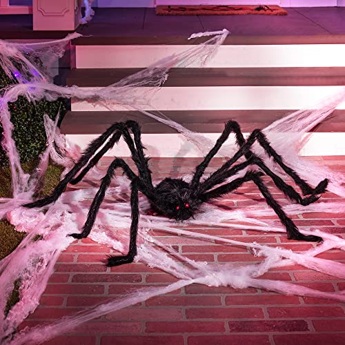 JOYIN Giant Halloween Hairy Spider Outdoor Yard & Haunted House Decor
