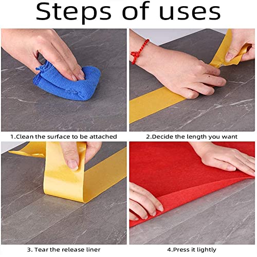 Heavy Duty Double Sided Carpet Tape - 2 Inch x 21.9 Yards, Residue Free