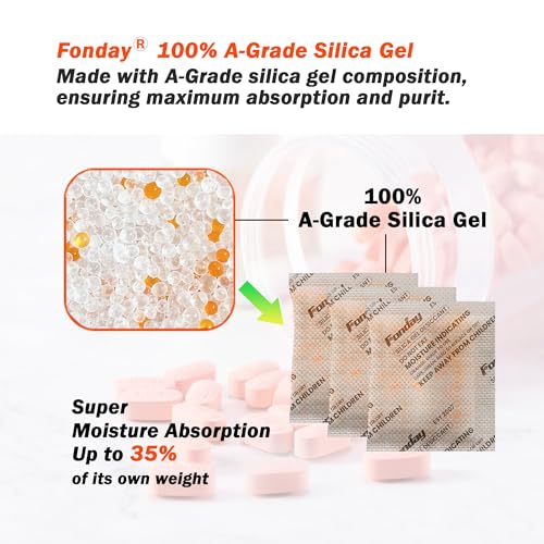 Silica Gel Desiccant Packs 5g 60-Pack Moisture Absorber