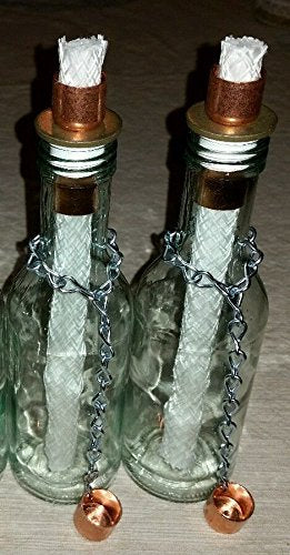 Fiberglass Replacement Wicks for Tiki Torches - 12 Pack