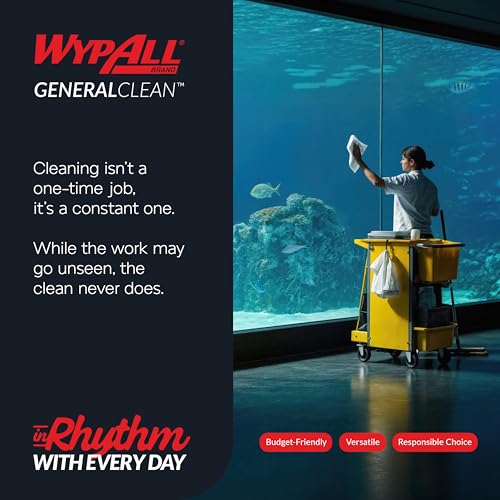 Absorbent Multi-Purpose Cleaning Cloths Jumbo Roll (1,100 Towels)