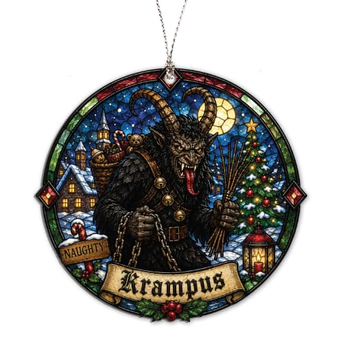 MAILAMCRAFT Krampus 02 Christmas Ornament - Horror Winter Holiday Decor