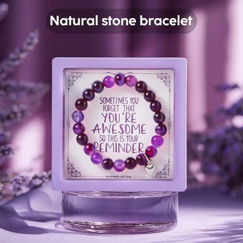 Purple Self-Care Gift Set for Women - Christmas, Birthday, Get Well Soon