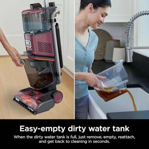 Upright Carpet & Upholstery Cleaner with Built-in Spot Stain Eliminator