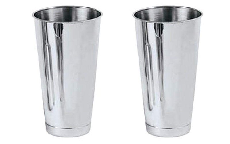 Update International New Commercial Grade Stainless Steel Cups, 30-Ounce 2-Pack