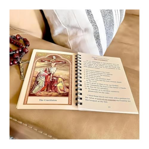 Catholic Rosary Meditation Booklet - Pocket Size Scriptural Prayer Guide