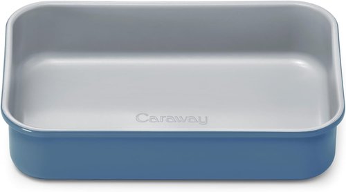 Caraway Nonstick Baking Pan - 9” x 6.5” Deep Ceramic Dish | Non-Toxic, PTFE & PFOA Free - Slate Color