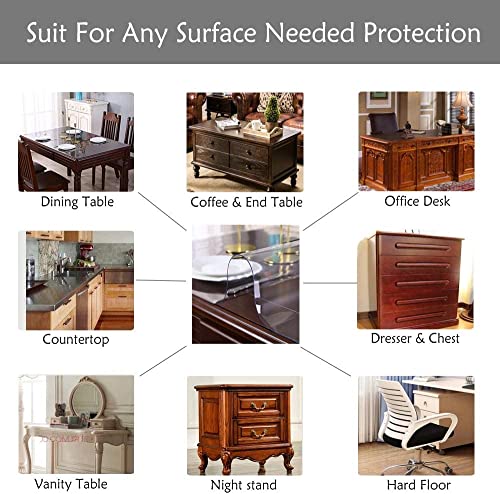 Heavy Duty Clear PVC Floor Runner – Transparent Protective Mat for Hard Floors