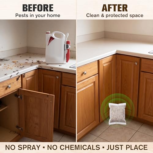 20-Pack Natural Pest Control Pouches, Plant-Based Rodent & Insect Repellent
