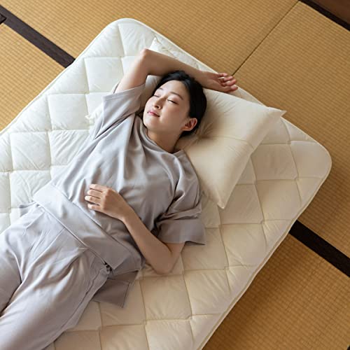 Japanese Futon Mattress Twin Size 39x79in, Foldable Floor Bed