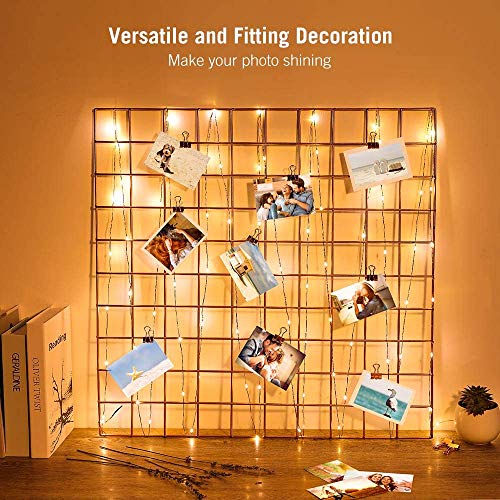 YOEEN 24 Pack Battery Operated Fairy Lights 7ft 20 LED Warm White Twinkle String Lights Waterproof Silver Wire for Wedding Party and Christmas