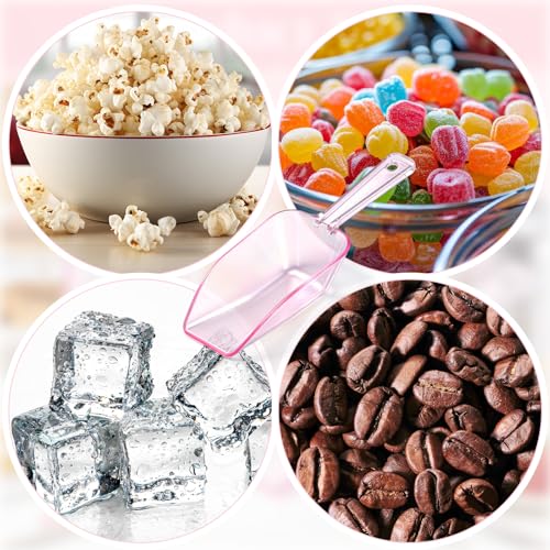 FoldTier 20-Piece Plastic Ice Tongs & Scoops Set for Food & Beverage Serving