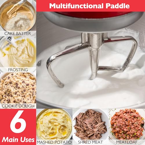 Stainless Steel Flat Beater Attachment for 4.5 and 5 Quart Tilt-Head Mixers