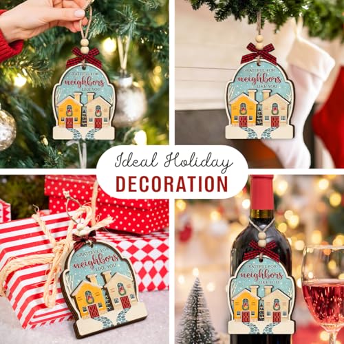 Neighbor Christmas Ornament 2026 - Heartfelt Neighbor Appreciation Gift