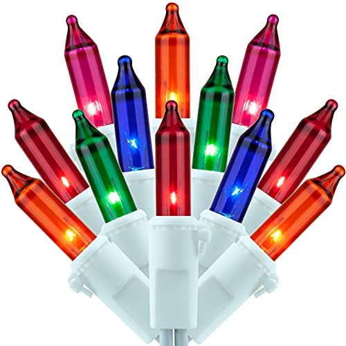 SWEET SHINE Multicolor Christmas String Lights 66ft 200 LED Indoor Outdoor