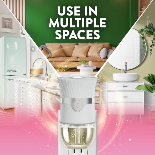 Plug-In Scented Oil Air Freshener Refills (4 Pack) - Honeysuckle & Raspberry