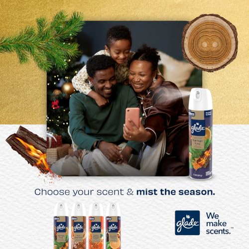 Soft Mist Air Freshener Spray, Fall Night Long Scent, 7.3oz (6-Pack)