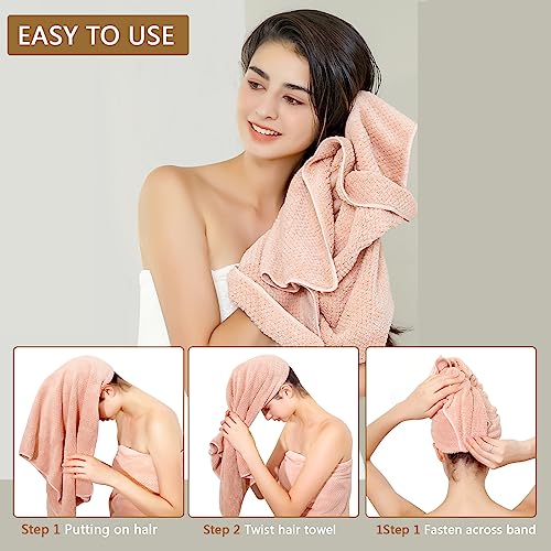 Microfiber Hair Towel Quick Dry Drying Towels Suitable for All Kinds